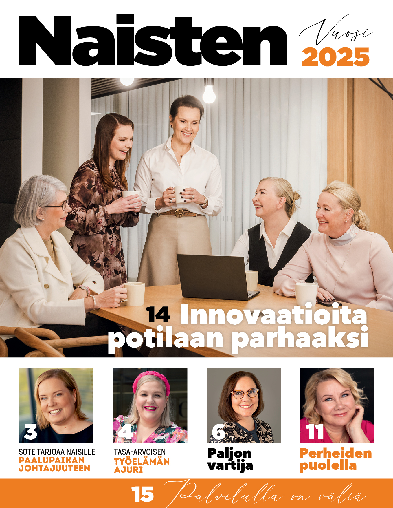 Naisten Vuosi -teemaliite on ilmestynyt – lue se Issuussa