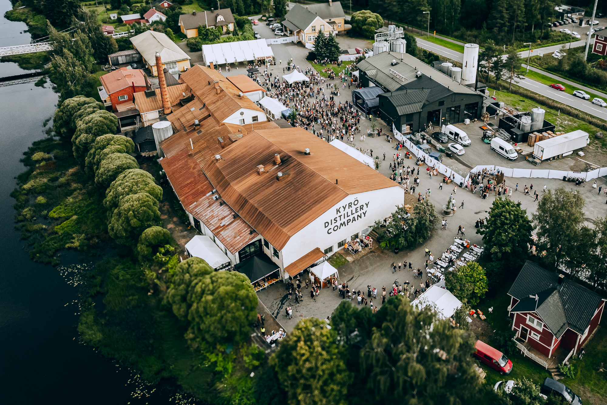 Kyrö Distillery – voi tänne käymäänkin tulla